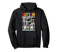 El autismo no viene con un manual, viene con una madre autismo Sudadera con Capucha