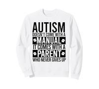 El Autismo Viene con un Padre Que Nunca se rinde Meme Sudadera