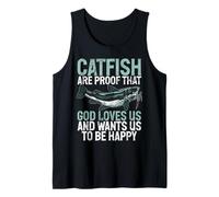 El bagre es Prueba de Que Dios Nos ama bagre Camiseta sin Mangas