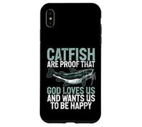 El bagre es Prueba de Que Dios Nos ama bagre Carcasa para iPhone XS MAX