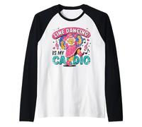 El Baile en línea es mi Cardio Camiseta Manga Raglan