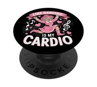 El Baile en línea es mi Cardio PopSockets PopGrip Adhesivo