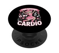 El Baile en línea es mi Cardio PopSockets PopGrip Adhesivo