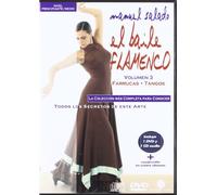 El Baile Flamenco Vol 3: Guajiras - Rumbas - Peteneras, Colección de 10 DVDs, Nivel Principiante/Medio, Incluye DVD y CD de Audio