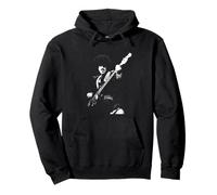 El bajista de Thin Lizzy Phil Linot en vivo por Simon Fowler Sudadera con Capucha