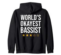 El Bajista más Bueno del Mundo Divertido bajo músico Sudadera con Capucha