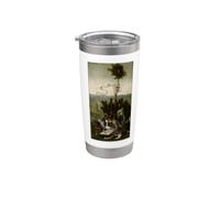 El barco de los tontos de Hieronymus Bosch (1500) Vaso térmico de acero inoxidable de doble pared