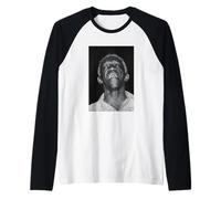 El Baterista Art Blakey The Jazz Messengers de Michael Grecco Camiseta Manga Raglan