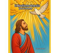 El Bautismo de Jesús para Colorear