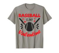 El béisbol es mi San Valentín Feliz día de San Valentín Camiseta