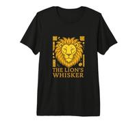 El Bigote del león Cuento Popular etíope de Coraje, Amor Camiseta Premium