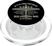 El Bombardero B-17 Flying Fortress Segunda Guerra Mundial con especificaciones PopSockets PopGrip para MagSafe