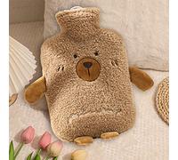 el bonito diseño de oso de peluche con una funda suave y extraíble mantiene la nevera caliente durante más tiempo y es ideal para calmar los músculos doloridos y los pequeños dolores (XM-NSD-1000)