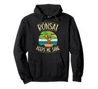 El bonsái me mantiene cuerdo Sudadera con Capucha