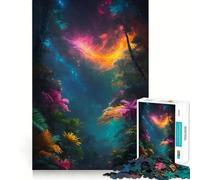 El Bosque Despierta - Rompecabezas de 1000 Piezas para Adolescentes - Juguete de razonamiento y Habilidades - Sin estrés - Corte preciso - Un Regalo Encantador 50x75cm
