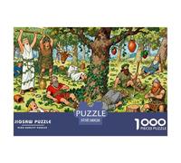 El Bosque Sagrado del Roble druida Puzzle De Madera Impermeable DIY Puzzles De 1000 Piezas Regalos para Adultos Colorido Rompecabezas Juegos Desafiantes