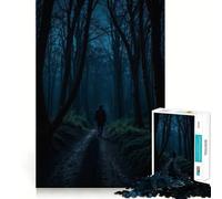 El Bosque Susurrante, Rompecabezas de 1000 Piezas para Adolescentes, Juguete de lógica Fuerte, Mente Relajada, Bordes claros, Sorpresa de cumpleaños 38x52cm