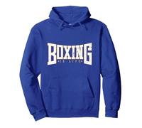 El Boxeo es Vida Sudadera con Capucha, Unisex para Adultos, Azul Real, L