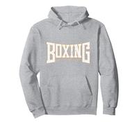 El Boxeo es Vida Sudadera con Capucha, Unisex para Adultos, Gris Jaspeado, XL