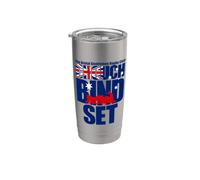 El Brutal Gentlemen Club CROUCH, BIND, SET Australia Vaso térmico de acero inoxidable de doble pared
