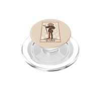 El bufón del Tarot Tonto, Arcanos Mayores 0, Arte Retro español PopSockets PopGrip para MagSafe