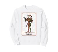 El bufón del Tarot Tonto, Arcanos Mayores 0, Arte Retro español Sudadera
