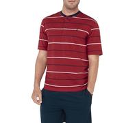 El Búho Nocturno Pijama Hombre Verano Manga Corta - Algodón 100% o Mezcla - Tela Chaqueta Abierto Botones Judo o Punto Fresquito - Ropa Dormir Corto Rayas Bolsillos - 100% Algodón, Rojo 3562, XXL