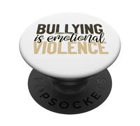 El Bullying Inspirador es Violencia Emocional Anti-Bullying PopSockets PopGrip Adhesivo