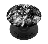 El Caballero, la Muerte y el Diablo de Albrecht Durer (1513) PopSockets PopGrip Adhesivo