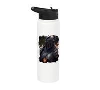 El caballero que lucha contra el mal Stainless Steel Insulated Water Bottle