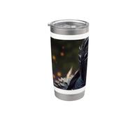 El caballero que lucha contra el mal Vaso térmico de acero inoxidable de doble pared