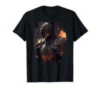 El Caballero un héroe en el sombrío Camiseta gráfica económica