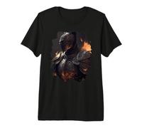 El Caballero un héroe en el sombrío Camiseta Premium