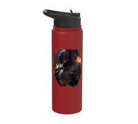 El caballero un héroe en el sombrío Stainless Steel Insulated Water Bottle