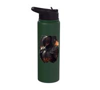 El caballero un héroe en el sombrío Stainless Steel Insulated Water Bottle