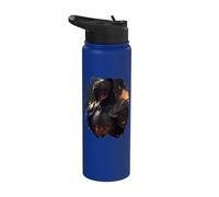 El caballero un héroe en el sombrío Stainless Steel Insulated Water Bottle