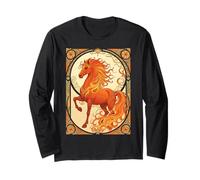 El Caballo de Fuego Manga Larga