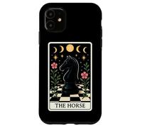 El Caballo Divertido Caballero de Ajedrez Jugador Tarot Tarjeta Witchy Carcasa para iPhone 11