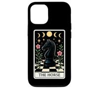 El Caballo Divertido Caballero de Ajedrez Jugador Tarot Tarjeta Witchy Carcasa para iPhone 12/12 Pro