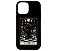 El Caballo Divertido Caballero de Ajedrez Jugador Tarot Tarjeta Witchy Carcasa para iPhone 12 Pro MAX