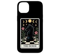 El Caballo Divertido Caballero de Ajedrez Jugador Tarot Tarjeta Witchy Carcasa para iPhone 14 Plus