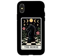 El Caballo Divertido Caballero de Ajedrez Jugador Tarot Tarjeta Witchy Carcasa para iPhone X/XS