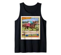 El Caballo Puma, Carreras de Caballos, Santa Anita, del Mar, Caballos Camiseta sin Mangas