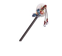 El cabello chino,Palillos for el cabello vintage, horquilla Hanfu, adornos for el cabello de estilo antiguo, horquilla con borlas que se mueven, tocado de mariposa cloisonné