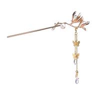 El cabello chino,Palillos for el cabello vintage, horquillas con borlas, accesorios for el cabello, tocado Hanfu, horquilla estilo palacio, horquilla estilo antiguo con flores y perlas