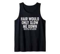 El Cabello era una versión de Prueba. Esta es la versión Completa de Humor Calvo Camiseta sin Mangas