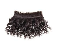 El Cabello Humano De 30 Pulgadas Lía Derecho Para Trenzar Ningún Pelo De Las Trenzas Del Ganchillo De La Trama