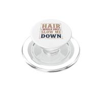 El Cabello Solo me ralentizaría Calvo Retro Vintage PopSockets PopGrip para MagSafe