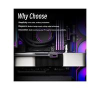 El Cable Modular de 16 Pines Tiene un Cable Que Sale de Cada Lado y Se Conecta Al PCI 5.0 12VHPWR A de la Tarjeta Gráfica RTX 40. A