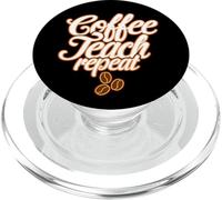El café enseña a Maestros o educadores repetidos PopSockets PopGrip para MagSafe